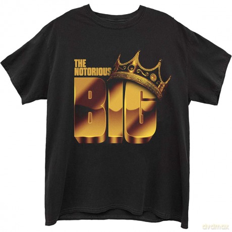 Biggie Smalls: Unisex T-Shirt: The Notorious (Black) (Medium)