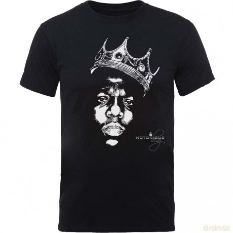 Biggie Smalls: Unisex Tee: Crown Face (XX-Large)