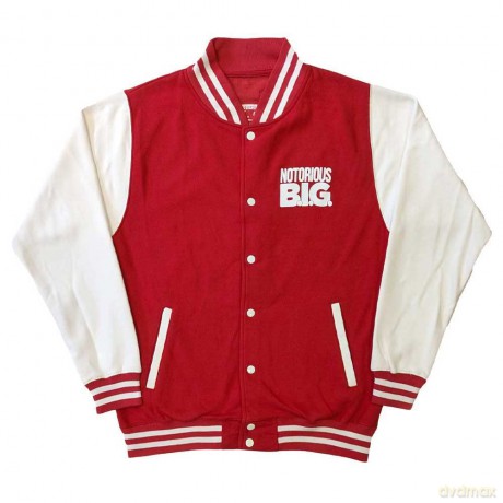 Biggie Smalls: Unisex Varsity Jacket: Reachstrings (Back Print) (Small)