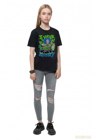 Billie Eilish: Kids T-Shirt: Agony (Black) (3-4 Years)