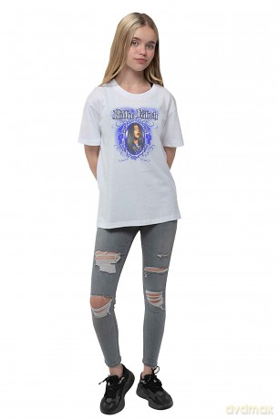 Billie Eilish: Kids T-Shirt: Graffiti (White) (5-6 Years)