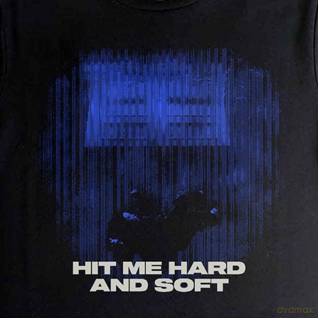 Billie Eilish: Ladies Crop Top: HMHAS Blue Lines (Black) (XX-Large)