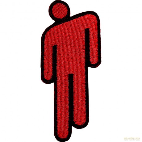 Billie Eilish: Standard Patch: Blohsh Red (Red)