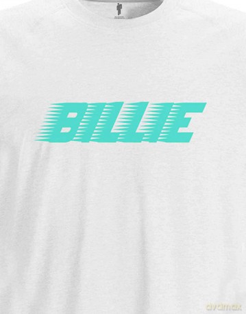 Billie Eilish: Unisex Long Sleeve T-Shirt: Racer Logo (White) (Medium)