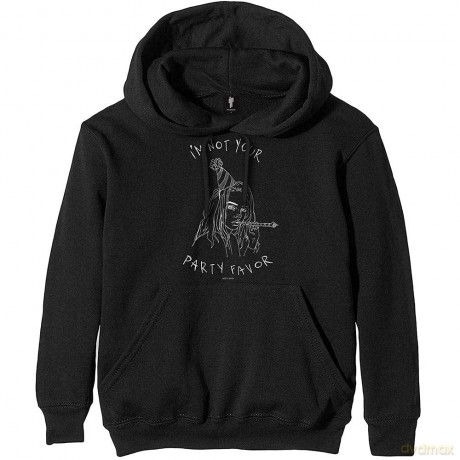 Billie Eilish: Unisex Pullover Hoodie: Party Favor (Black) (Medium)