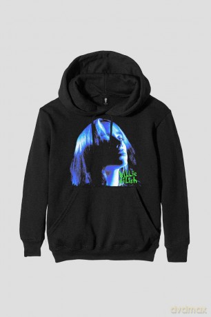 Billie Eilish: Unisex Pullover Hoodie: Therefore I Am (Black) (Medium)