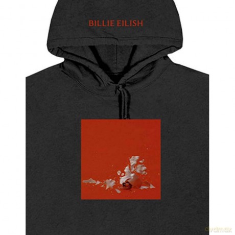 Billie Eilish: Unisex Pullover Hoodie: Therefore I Am (Black) (Small)