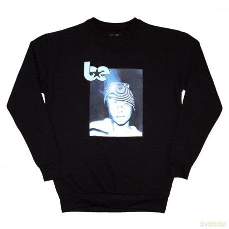 Billie Eilish: Unisex Sweatshirt: Blue Hat Photo (Black) (X-Large)