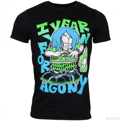 Billie Eilish: Unisex T-Shirt: Agony (Black) (XX-Large)