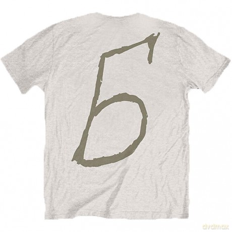Billie Eilish: Unisex T-Shirt: Billie 5 (Natural) (Back Print) (Large)