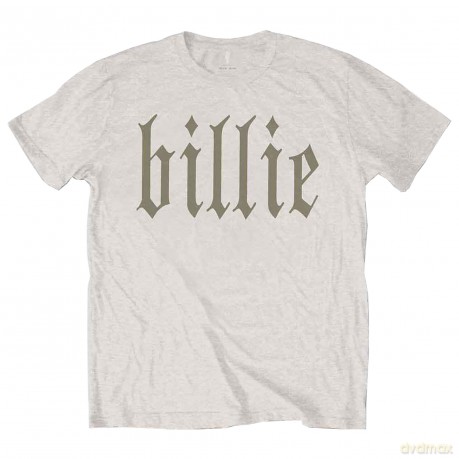 Billie Eilish: Unisex T-Shirt: Billie 5 (Natural) (Back Print) (X-Large)