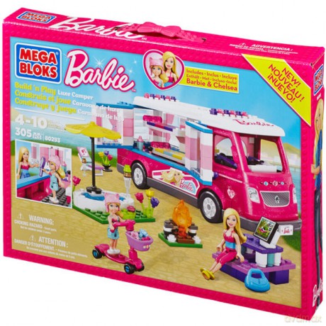 MEGA BLOKS Barbie Camper [KLOCKI]