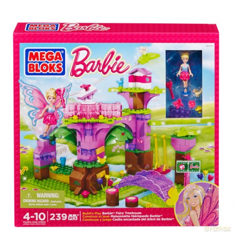 MEGA BLOKS Barbie domek na drzewie [KLOCKI]
