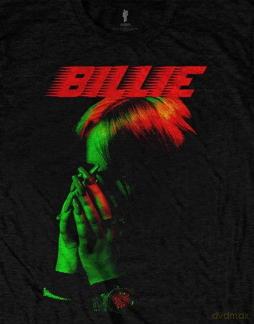 Billie Eilish: Unisex T-Shirt: Hands Face (Black) (XX-Large)