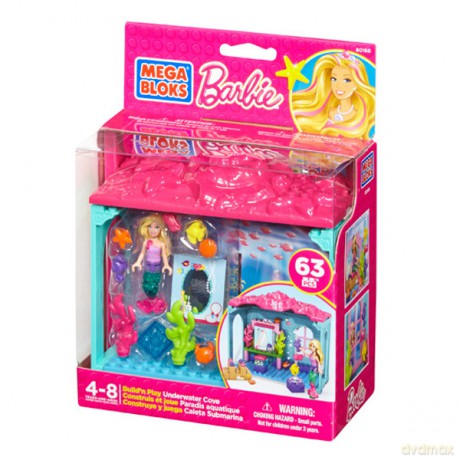 MEGA BLOKS Barbie podwodne akwarium [KLOCKI]