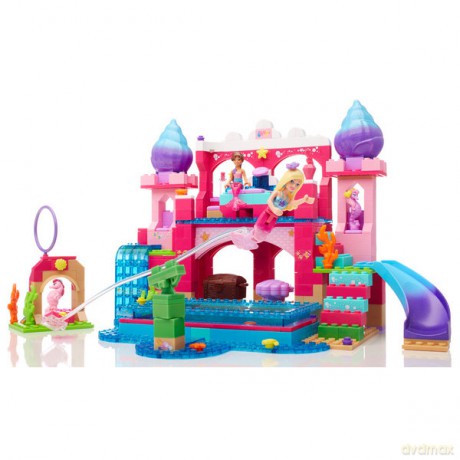 MEGA BLOKS Barbie podwodny zamek [KLOCKI]