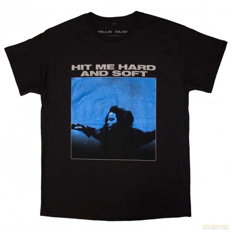 Billie Eilish: Unisex T-Shirt: Hit Me Hard And Soft Tracklist (Black) (Back Print) (X-Large)