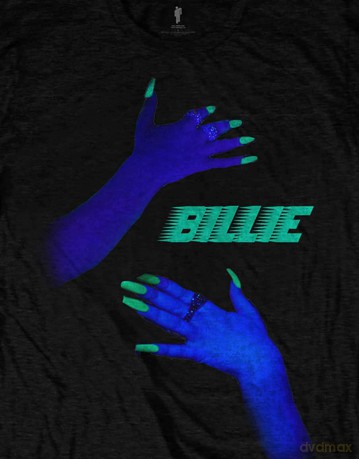 Billie Eilish: Unisex T-Shirt: Hug (Black) (Large)