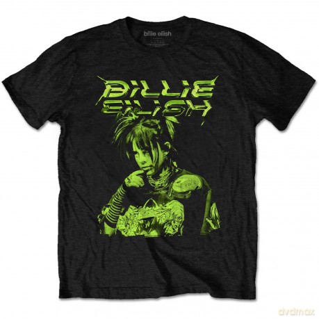 Billie Eilish: Unisex T-Shirt: Illustration (Black) (XX-Large)