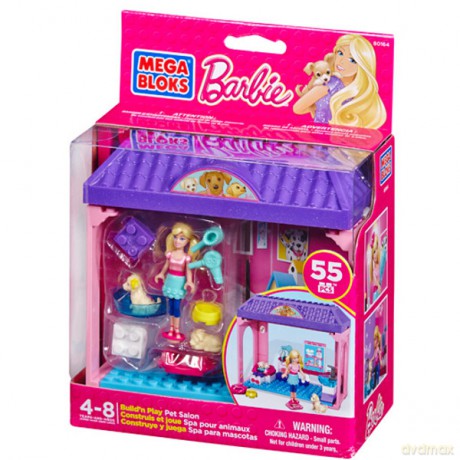 MEGA BLOKS Barbie salon dla zwierząt [KLOCKI]