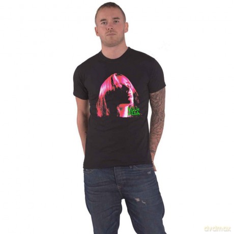 Billie Eilish: Unisex T-Shirt: Neon Shadow Pink (Black) (X-Large)