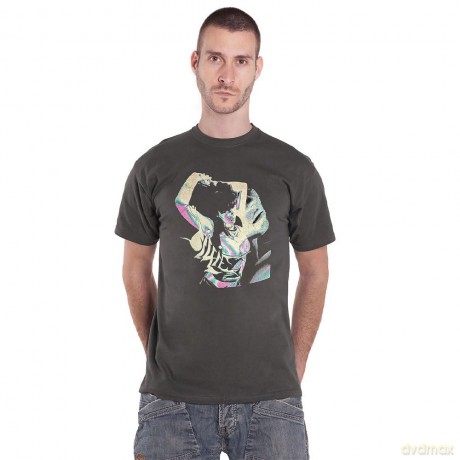 Billie Eilish: Unisex T-Shirt: Portrait (Charcoal Grey) (Large)