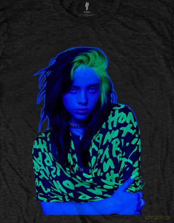 Billie Eilish: Unisex T-Shirt: Press Photo (Black) (Medium)