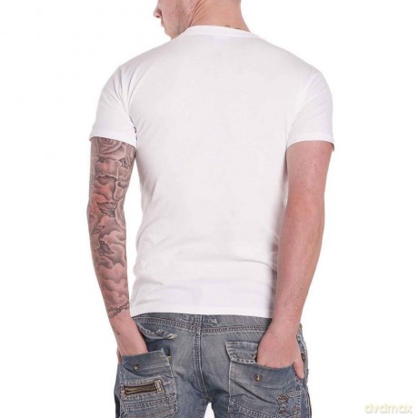 Billie Eilish: Unisex T-Shirt: Racer Logo (White) (Medium)