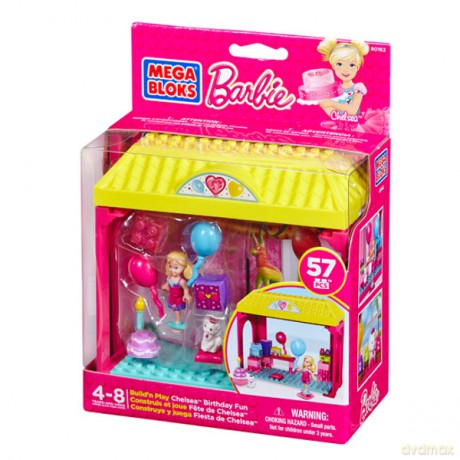 MEGA BLOKS Barbie urodziny Chelsea [KLOCKI]