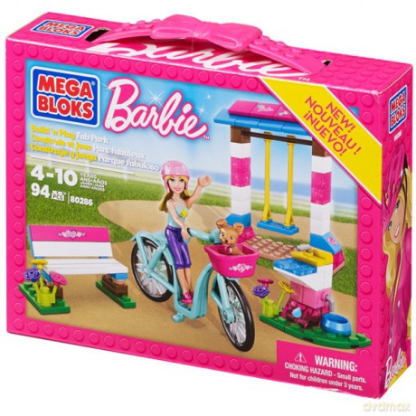 MEGA BLOKS Barbie Zabawa w parku [KLOCKI]