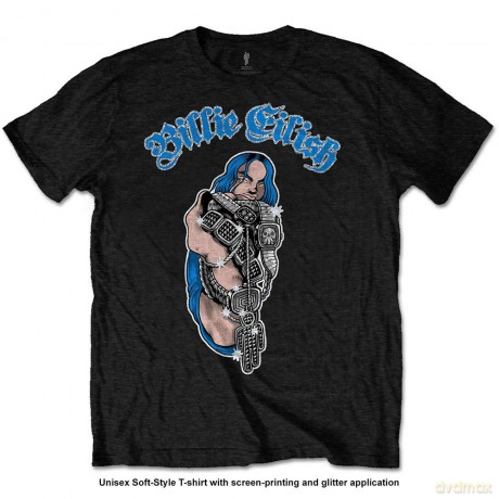 Billie Eilish: Unisex Tee: Bling (Medium)