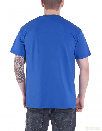 Billie Eilish: Unisex Tee: Blue Racer Logo (Sleeve Print) (X-Large)