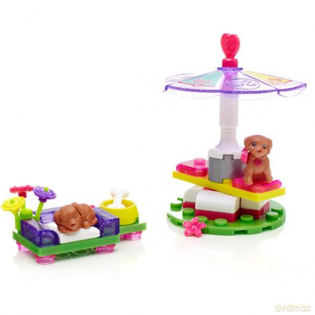 MEGA BLOKS Barbie zwierzątka z akces.mix [KLOCKI]