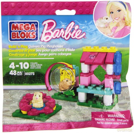 MEGA BLOKS Barbie zwierzątka z akces.mix [KLOCKI]