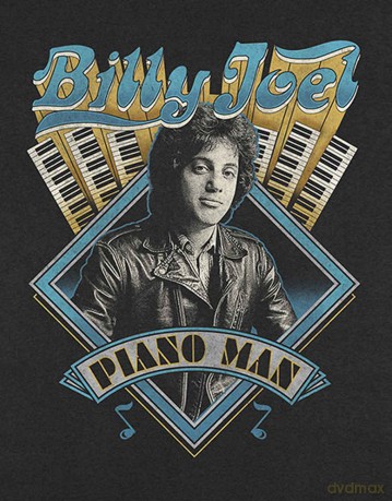 Billy Joel: Unisex T-Shirt: Piano Man (Black) (Small)