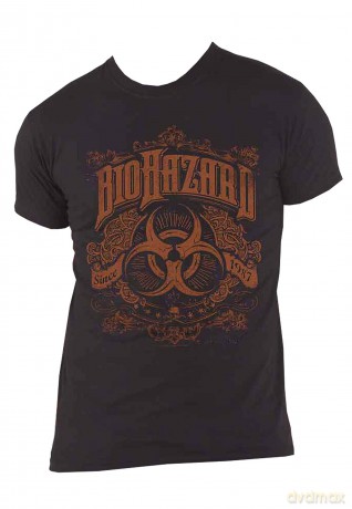 Biohazard: Unisex T-Shirt: Since 1987 (Black) (Small)