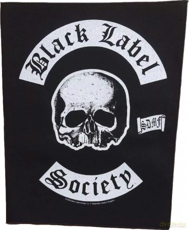 Black Label Society: Back Patch: SDMF