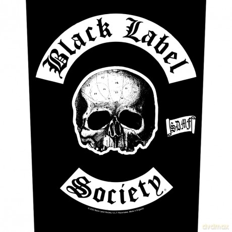 Black Label Society: Back Patch: SDMF