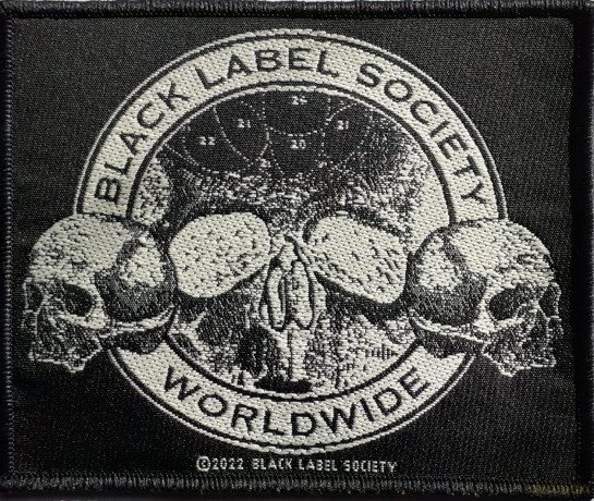 Black Label Society: Standard Patch: Skulls