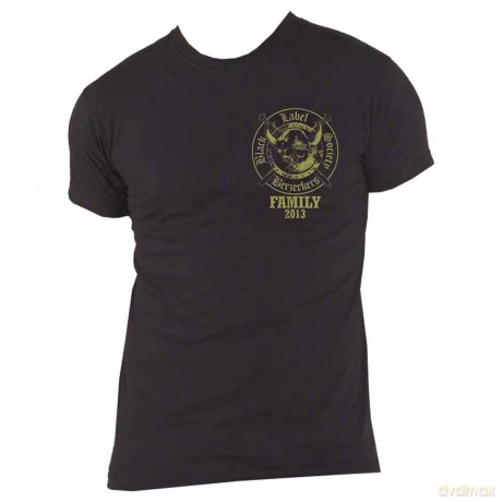 Black Label Society: Unisex T-Shirt: Berzerkers (Black) (Back Print) (X-Large)