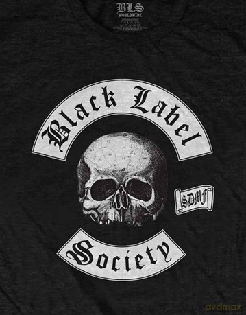 Black Label Society: Unisex T-Shirt: Skull Logo (Black) (X-Large)