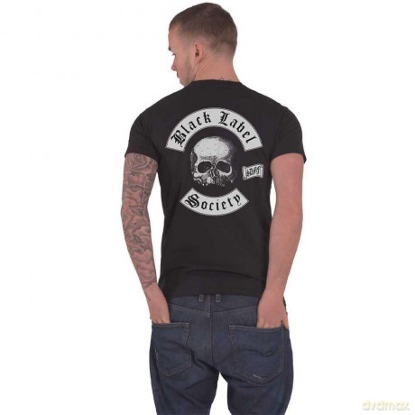 Black Label Society: Unisex T-Shirt: Worldwide (Black) (Back Print) (Small)