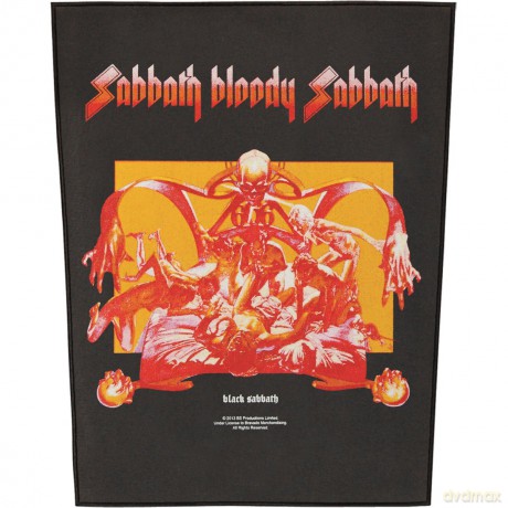 Black Sabbath: Back Patch: Sabbath Bloody Sabbath