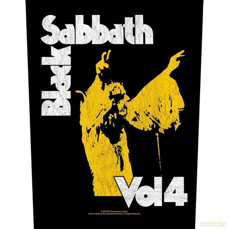 Black Sabbath: Back Patch: Vol 4