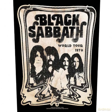 Black Sabbath: Back Patch: World Tour 1978