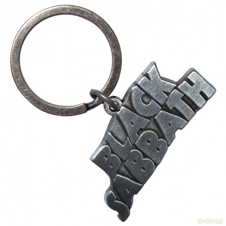 Black Sabbath: Keychain: Silver Wavy Logo