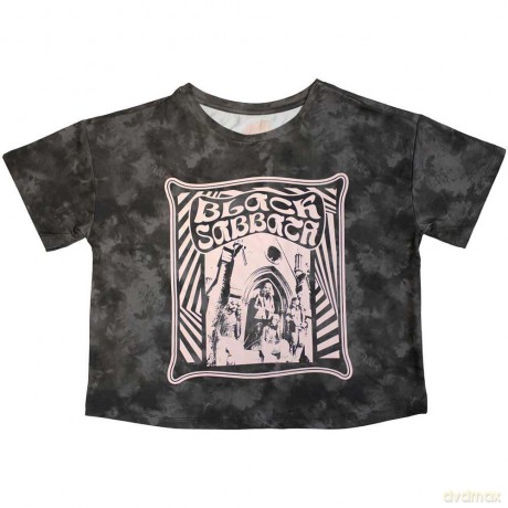 Black Sabbath: Ladies Pyjamas: Psycho (Charcoal Grey) (Small)