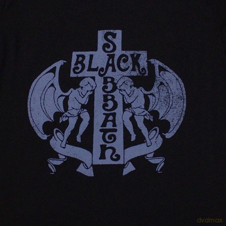 Black Sabbath: Ladies T-Shirt: Angels (Black) (Medium)
