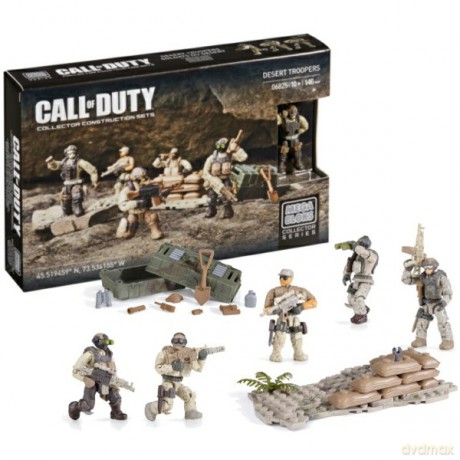 MEGA BLOKS CoD Desert Troopers [KLOCKI]