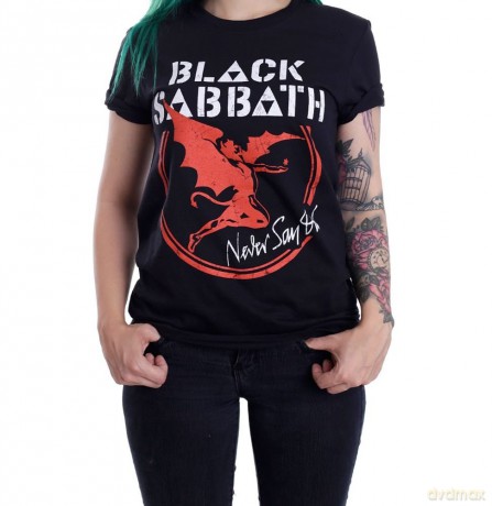 Black Sabbath: Men's Tee: Archangel Never Say Die (Small)